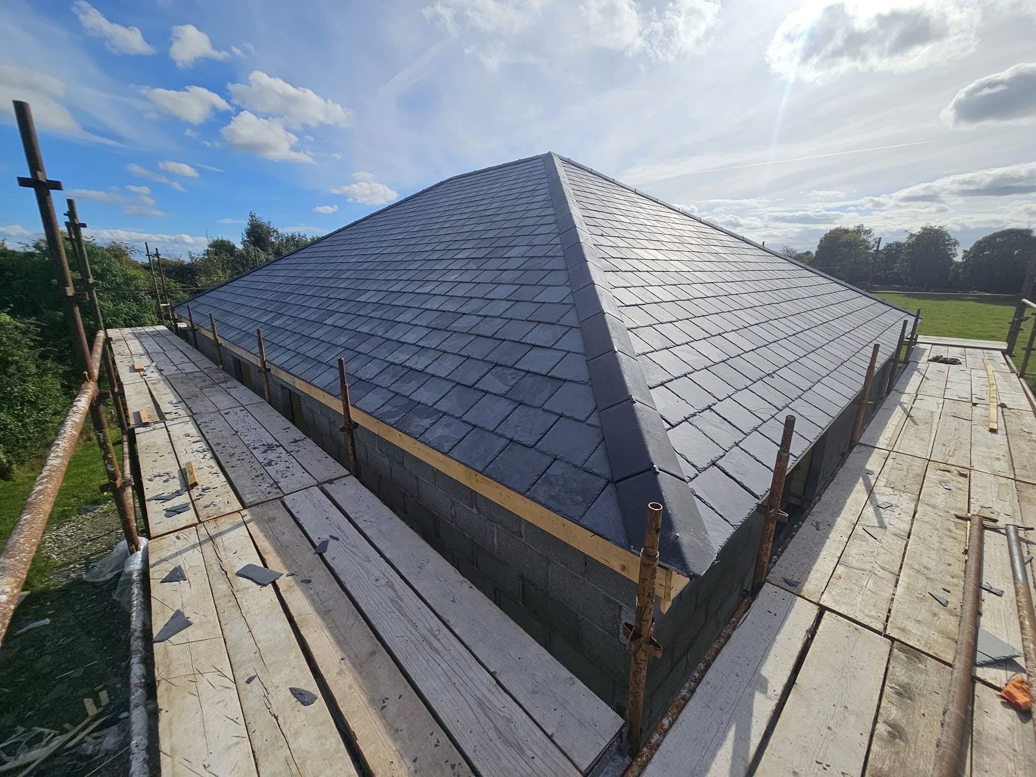 Roofing contractors in Offaly - new roof installation Ireland